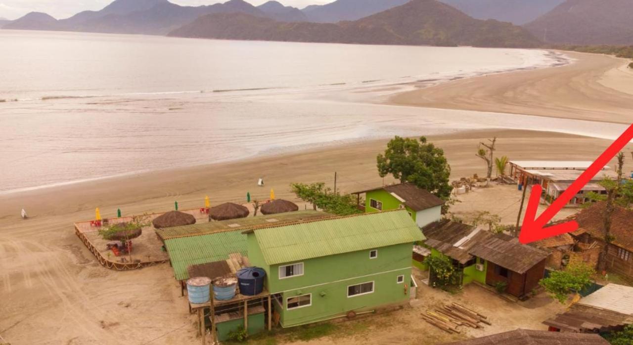 827 Chale Pe Na Areia, Completo Na Praia Do Estaleiro Em Ubatuba - 1 Dormitorio, 1 Banheiro, 1 Vaga De Garagem Eksteriør bilde