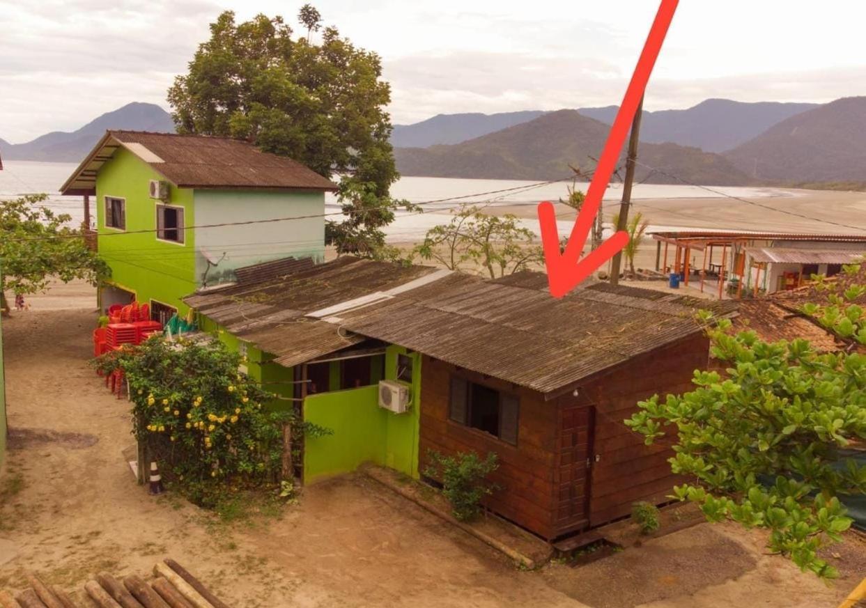 827 Chale Pe Na Areia, Completo Na Praia Do Estaleiro Em Ubatuba - 1 Dormitorio, 1 Banheiro, 1 Vaga De Garagem Eksteriør bilde